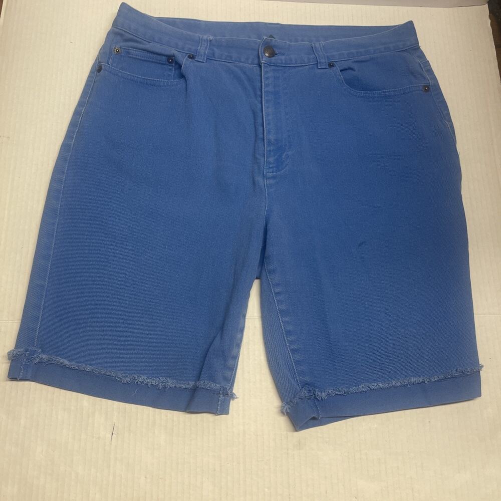 Lauren Ralph Lauren Chino Shorts Women’s Size 12 Blue Denim